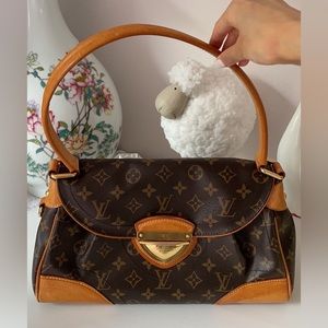 Brown Louis Vuitton Monogram Beverly MM Bag